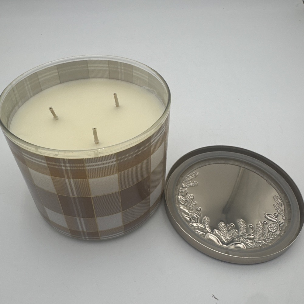 Bath & Body Works Sugared Snickerdoodle Soy Wax Candle 3-Wick Large 14.5oz New - Picture 2 of 3